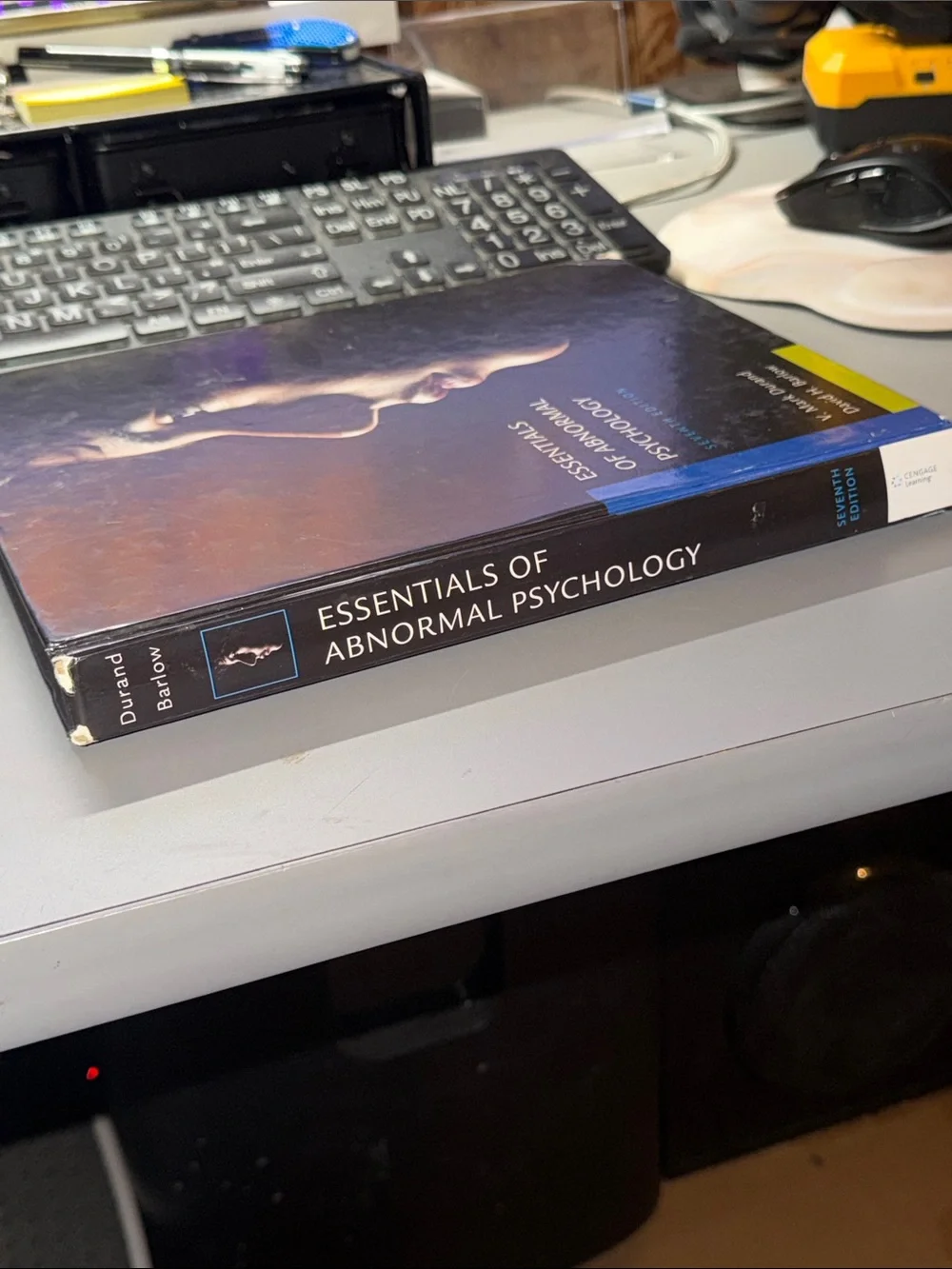Blue and Black Book Cover Sleeve for Textbooks